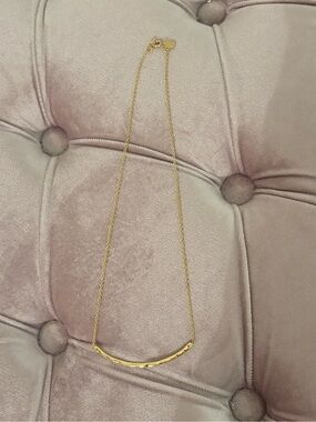 Gorjana Gold Taner Bar Necklace